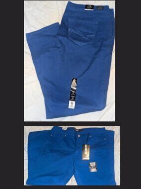 NWT Jordache Skinny Stretch Bright Blue Jeans Womens Size 18